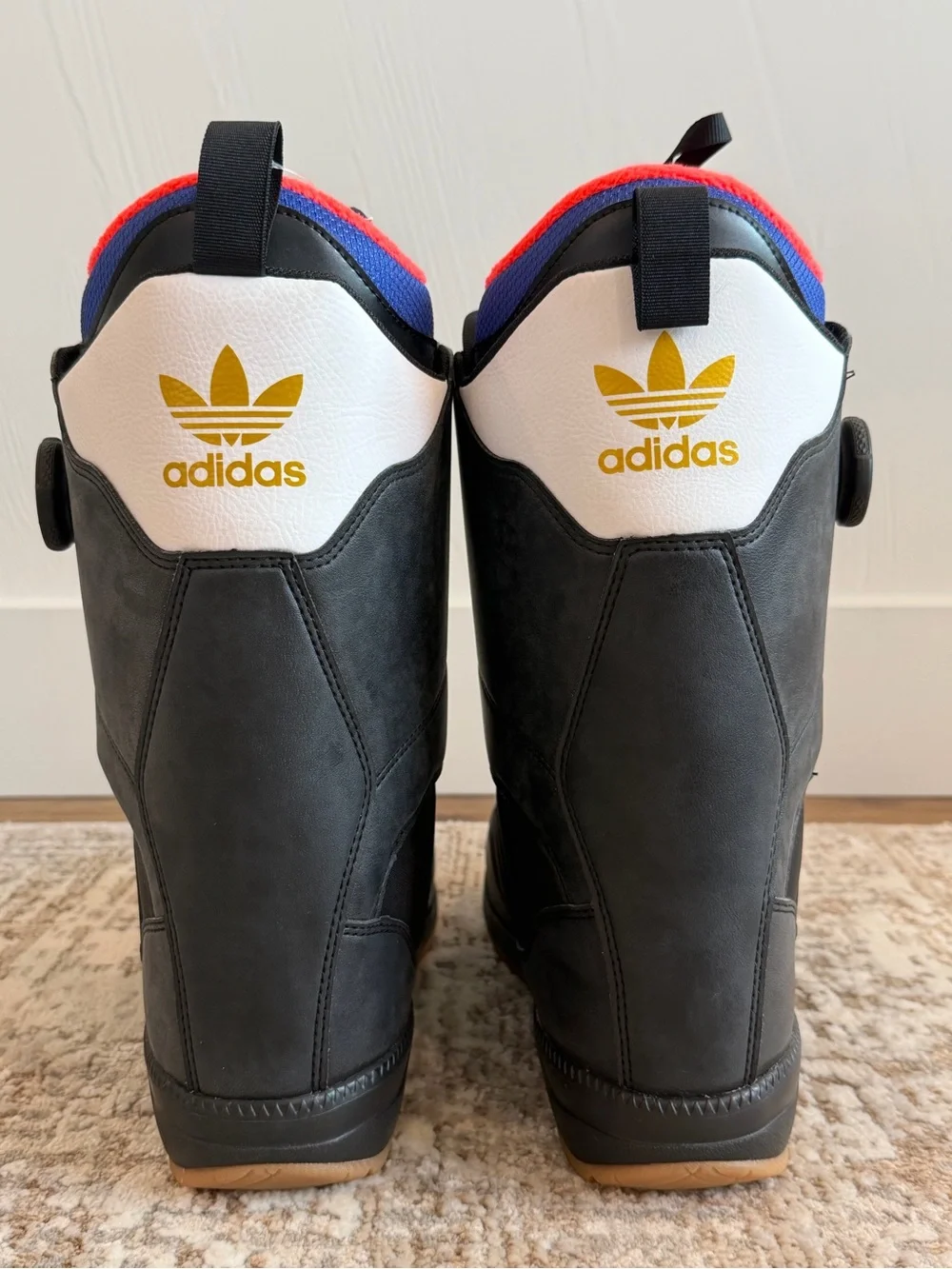 Adidas Response 3MC ADV Double Boa Black Snowboarding Boots Size 11.5 NEW! RARE!